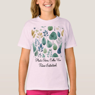 Camiseta Fem Juvenil Básica Raízes do Futuro-3 T-shirt