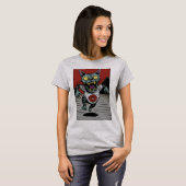 Camiseta Fem. Zombie Runner Cat - Front T-shirt (Voorkant volledig)