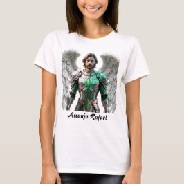 Camiseta Feminina Básica Arcanjo Rafael T-shirt