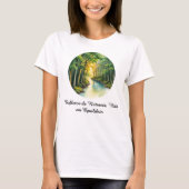 Camiseta Feminina Básica Reflexos da Terra-2 T-shirt (Voorkant)