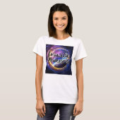 Camiseta Feminina Básica Transição Planetária-2 T-shirt (Voorkant volledig)