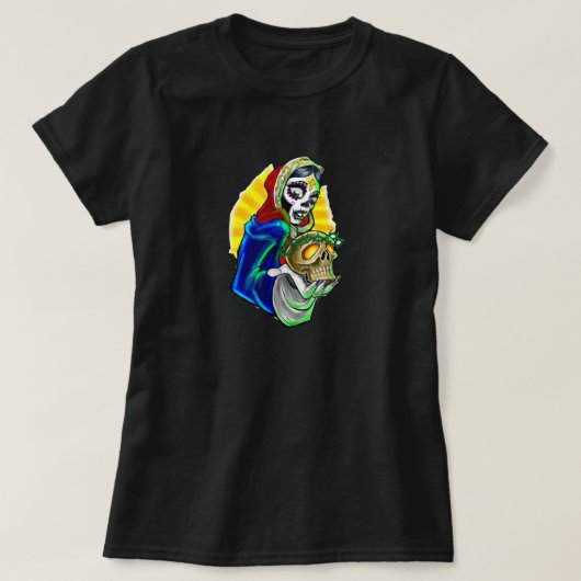Camiseta Feminina Catrina T-shirt (Design voorkant)
