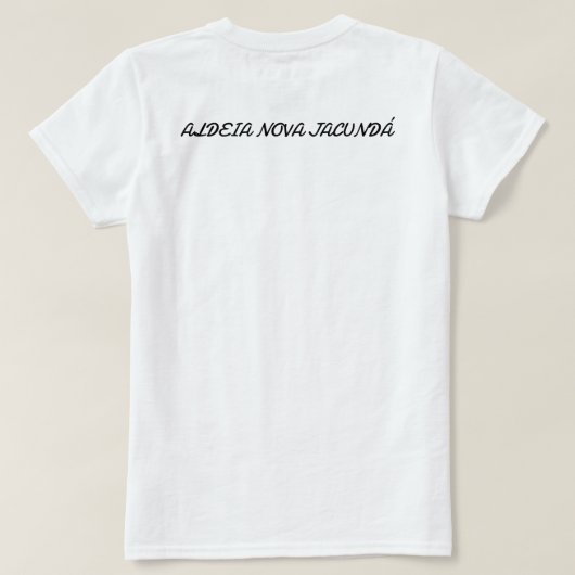 camiseta feminina para o uso do dia a dia t-shirt (Design achterkant)