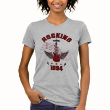 Camiseta feminina ROCKING