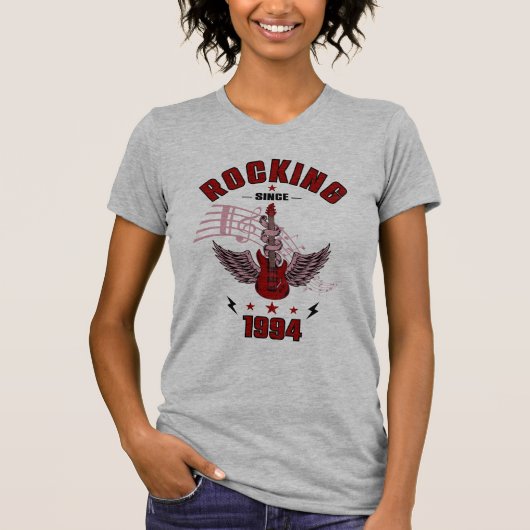 Camiseta feminina ROCKING T-shirt (Voorkant)