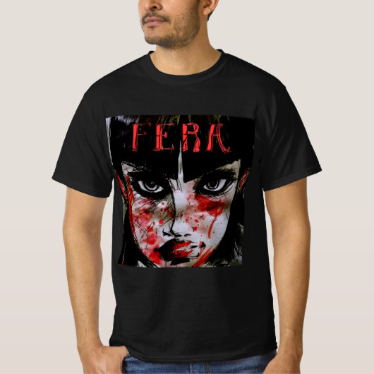 Camiseta Fera anverso y reverso T-shirt (Voorkant)