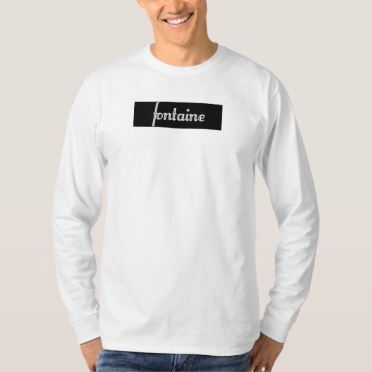 Camiseta Fontaine T-shirt (Voorkant)