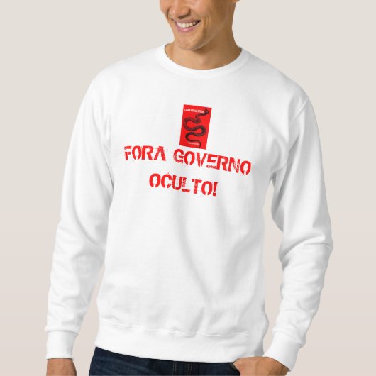 CAMISETA FORA GOVERNO OCULTO TRUI (Voorkant)