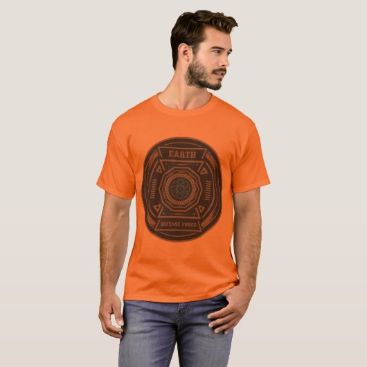 Camiseta Fuerza de Defensa de la Tierra T-shirt (Voorkant volledig)
