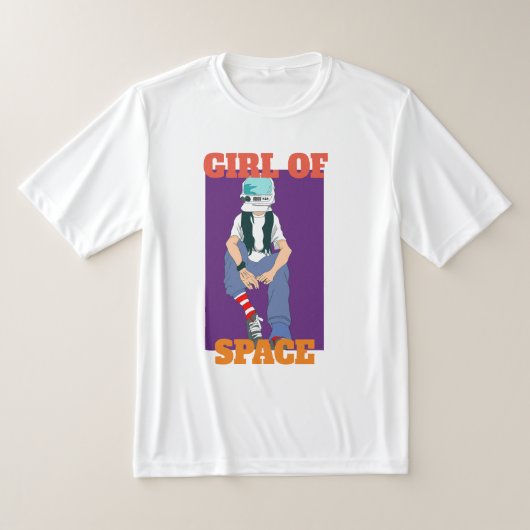 camiseta girl on of space t-shirt (Laagn)