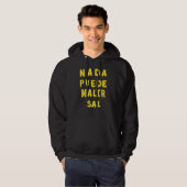 Camiseta Graciosa Para Latinos Hispanos in Spanish Hoodie (Voorkant volledig)