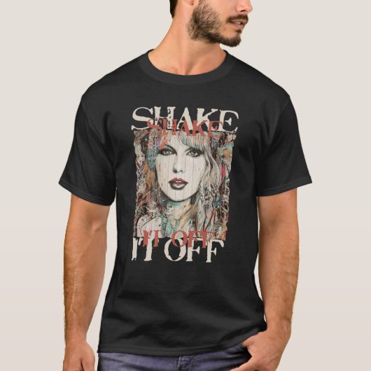 Camiseta Graffiti Shake it off T-shirt (Voorkant)