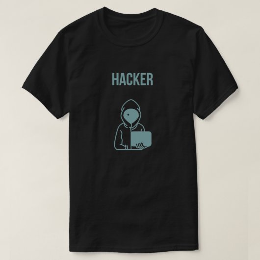 camiseta hacker t-shirt (Design voorkant)