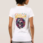 Camiseta Halloween Skull T-shirt (Achterkant)