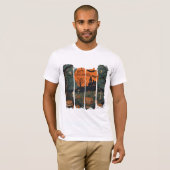Camiseta Happy Halloween Esqueletos Danzantes T-shirt (Voorkant volledig)