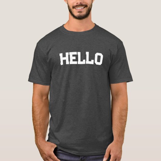 Camiseta hello t-shirt (Voorkant)