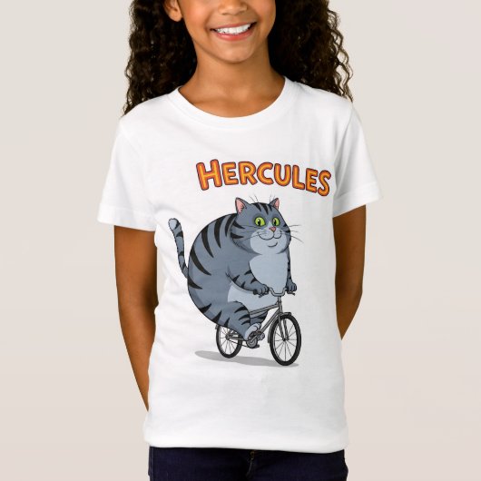 Camiseta Hercules Bicicleta T-shirt (Voorkant)