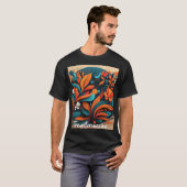 Camiseta Hombre Arte Simbólico Transformación T-shirt (Voorkant volledig)