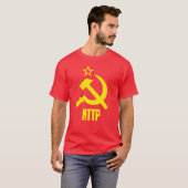 CAMISETA HTTP - CCCP AMARILLO T-SHIRT (Voorkant volledig)