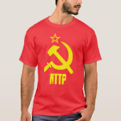 CAMISETA HTTP - CCCP AMARILLO T-SHIRT (Voorkant)