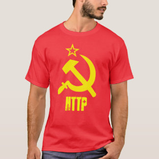 CAMISETA HTTP - CCCP AMARILLO T-SHIRT