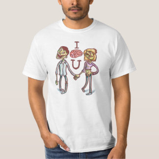 Camiseta "I Love You" Zumbi T-shirt