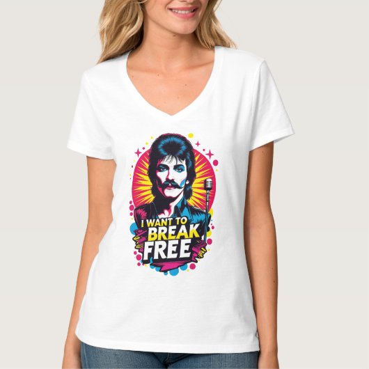 Camiseta I Want to Break Free T-shirt (Voorkant)