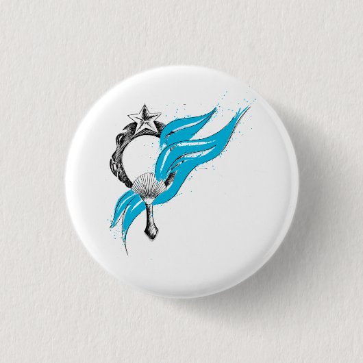 Camiseta Iemanja Ronde Button 3,2 Cm (Voorkant)