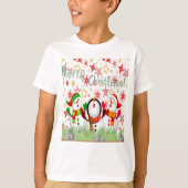 Camiseta Infantil Básica-Natal T-shirt (Voorkant)