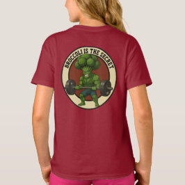 Camiseta Infantil Broccoli is the Secret - Back T-shirt