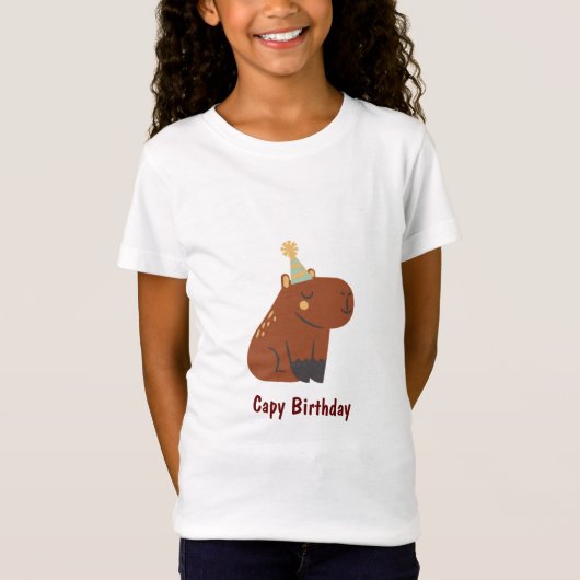 Camiseta Infantil Capivara T-shirt (Voorkant)