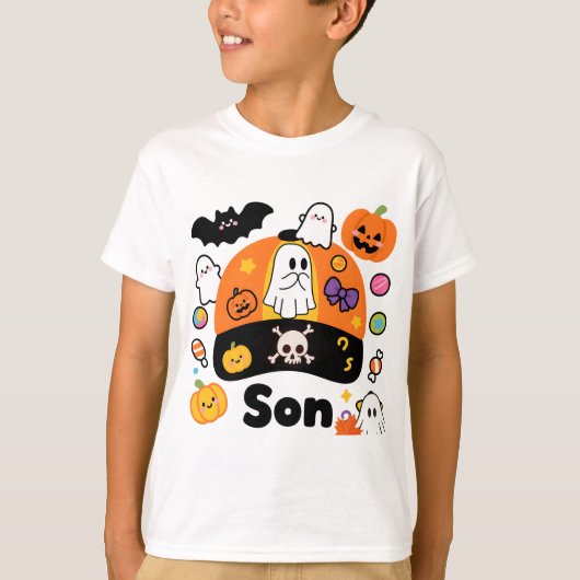 Camiseta Infantil de Halloween para Hijo Querido T-shirt (Voorkant)