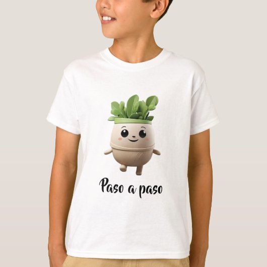Camiseta Infantil Pipo Paso a Paso – Diseño Inspir T-shirt (Voorkant)