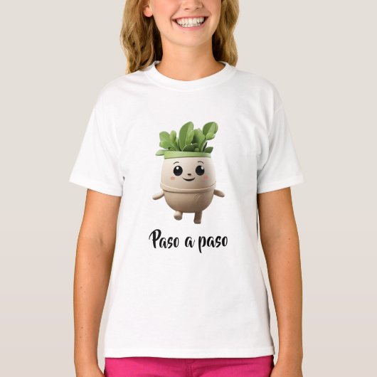 Camiseta Infantil Pipo Paso a Paso – Mensaje Posit T-shirt (Voorkant)