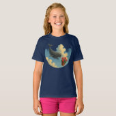 Camiseta Infantil Whale & Bowl Of Petunias - Front T-shirt (Voorkant volledig)