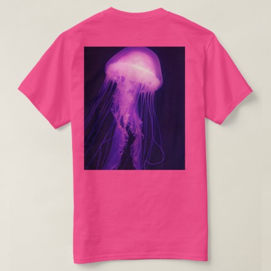 Camiseta Jellyfish Back T-shirt (Design achterkant)