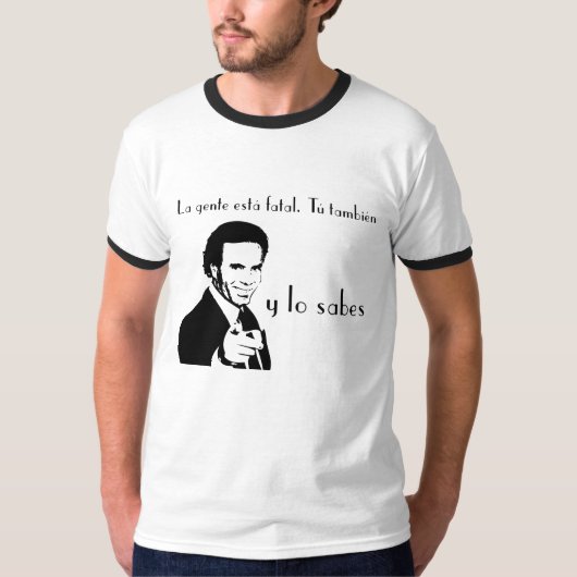 Camiseta Julio Iglesias T-shirt (Voorkant)