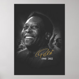 Camiseta Kaart Pelé - 1940-2022 Poster