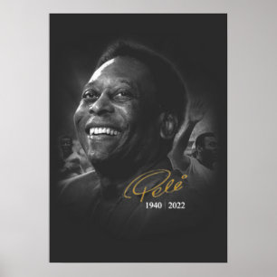 Camiseta Kaart Pelé - 1940-2022 Poster