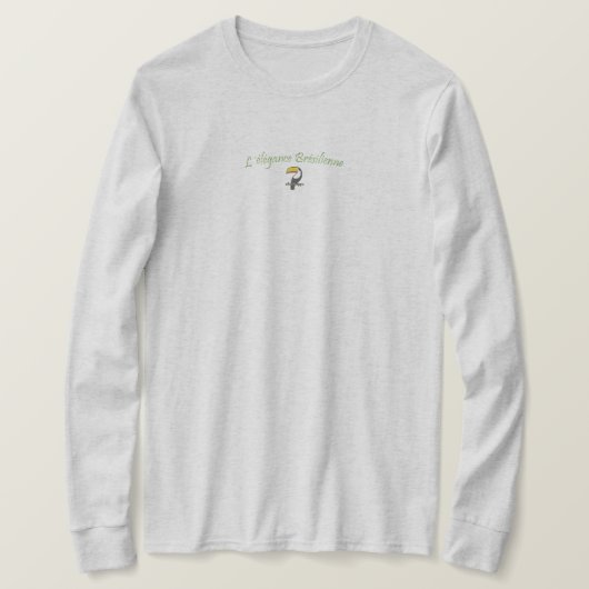 Camiseta L´élégance Brésilienne T-shirt (Design voorkant)