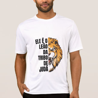 Camiseta Leão da Tribo de Judá T-shirt