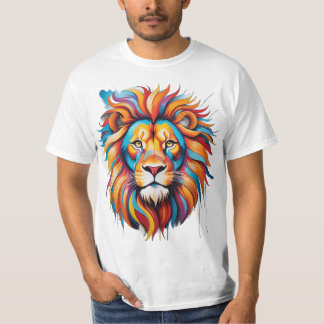 Camiseta Leão Majestoso – Mostre a Grandeza que Ex T-shirt