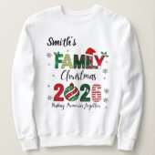 Camiseta Long-sleeved Christmas T-shirt 2026 (Design voorkant)