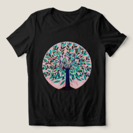 Camiseta Mandala Árvore da Vida Tri-Blend Shirt