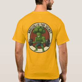 Camiseta Masc. Broccoli is the Secret - Back T-shirt