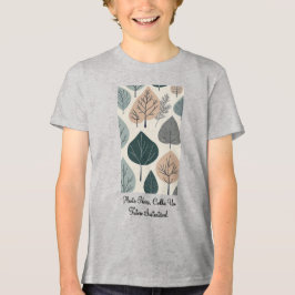 Camiseta Masc Juvenil Básica Raízes do Futuro-2 Tri-Blend Shirt