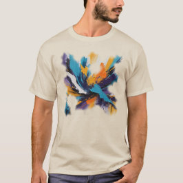 Camiseta Masculina Básica Arte Expressão-2 T-shirt