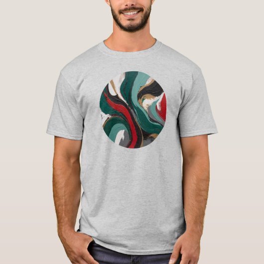 Camiseta Masculina Básica Arte Expressão-3 T-shirt (Voorkant)