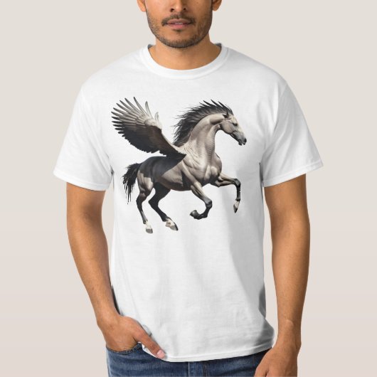 Camiseta Masculina Básica Cavalo Alado Value T-shirt (Voorkant)