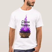 Camiseta Masculina Básica Chama Sagrada-7